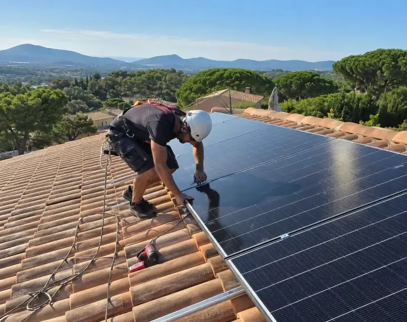 Installateur panneaux solaires Saint-Rustice — pose photovoltaïque sur toiture