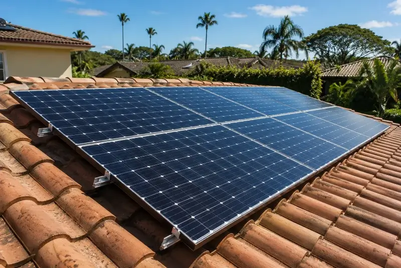 Installation de panneaux solaires à Saint-Rustice