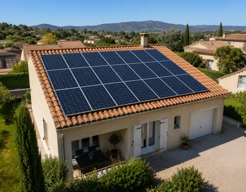 Prime à l'autoconsommation panneaux solaires Saint-Rustice — aide financière de l'État